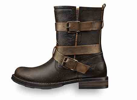 Art 25023 Leather biker boot with warm lining, Cost £37.50 Retail £99.50