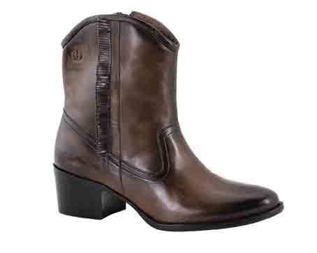 Dany 01 – Asphalt Western style ankle boot with a rich burnished finish. Trade £54.17 - RRP £130