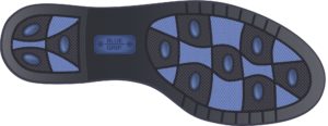 CAPRICE Pressemotiv BLUE GRIP 2 CAPRICE presents another innovation: BLUE GRIP Pirmasens shoe manufacturer launches the "BLUE INNOVATION LINE" using a novel sole and heel technology