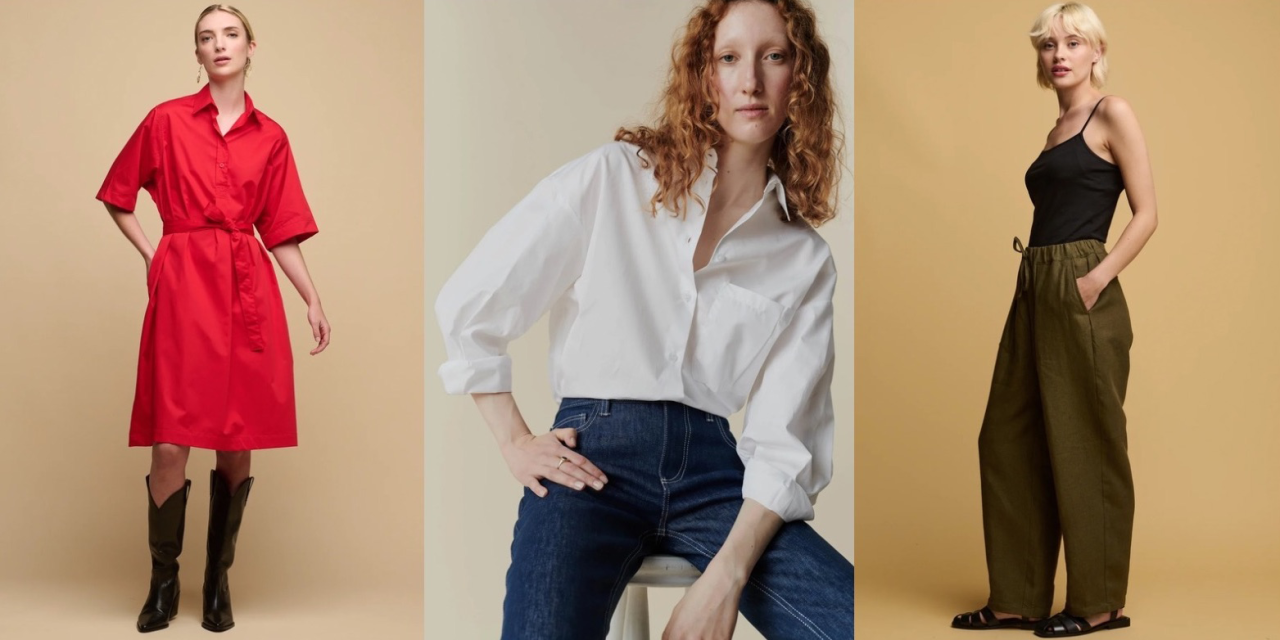 Spring clothing made locally, worn often, and built to last