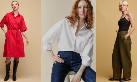 Spring clothing made locally, worn often, and built to last