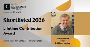 David DB Wider Fit Shoes sees double recognition from Retail Excellence Awards