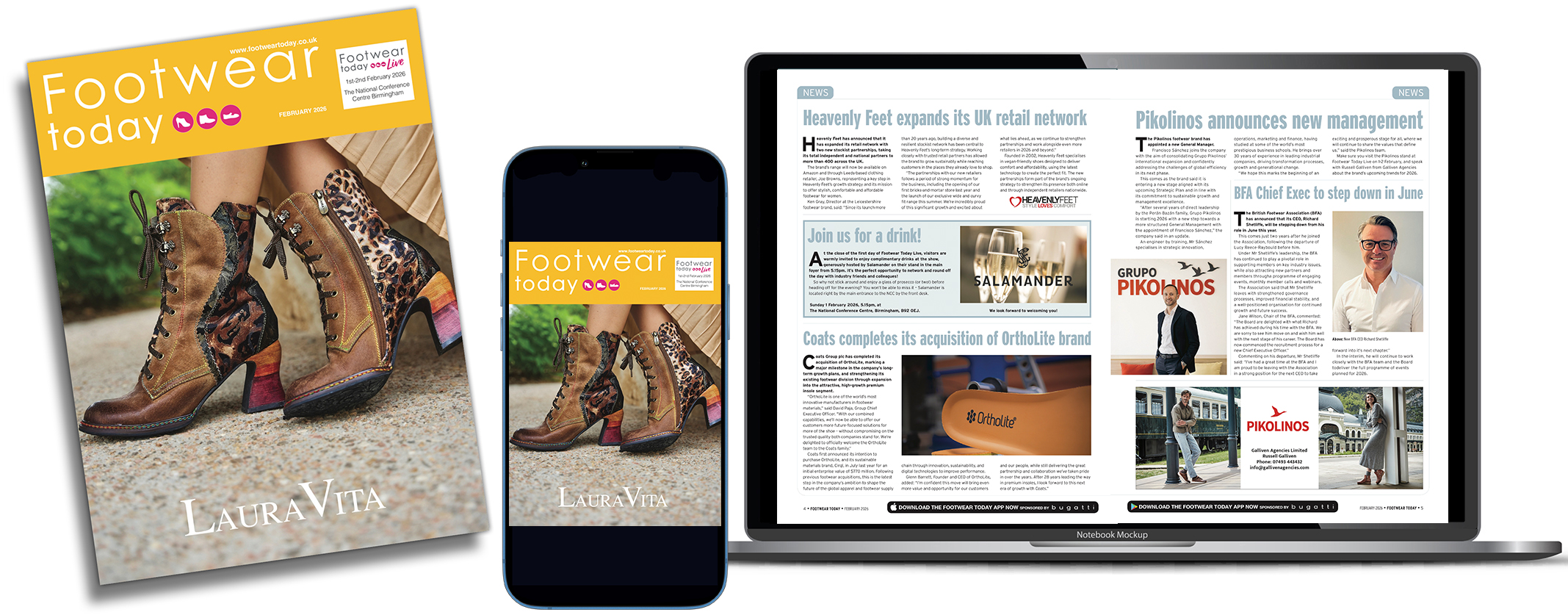 FT FEB26 COVERS The February issue of Footwear Today is out now!