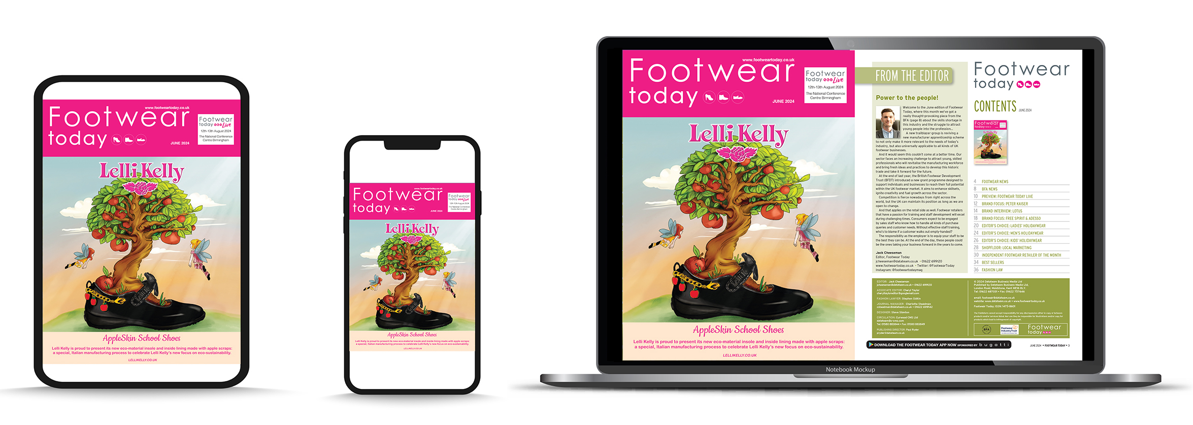 FT JUN24 COVERS The June edition of Footwear Today is out now!