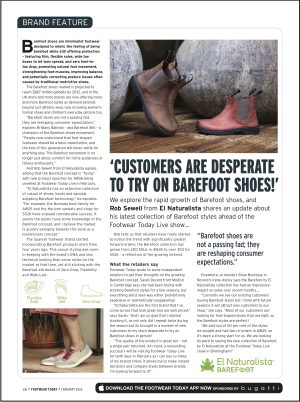 Footwear FEB26 26 1 The February issue of Footwear Today is out now!