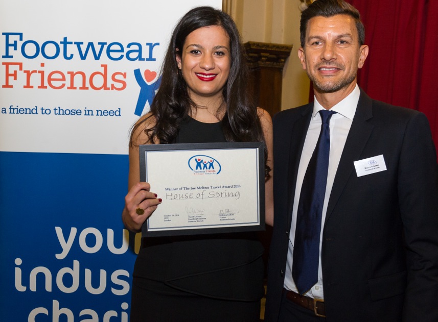 New Shoe Label House of Spring Win Footwear Friends Award