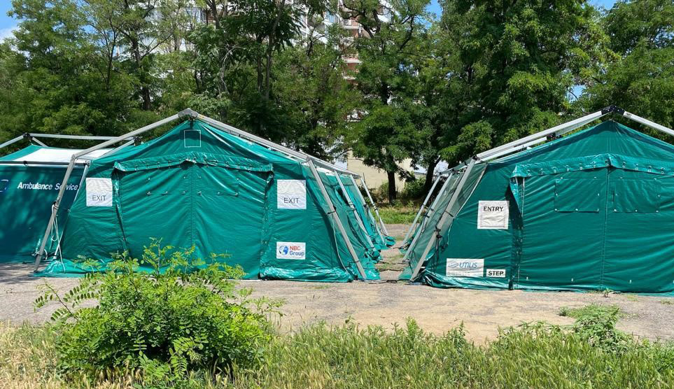 Pavers Foundation donates a field hospital to Ukraine