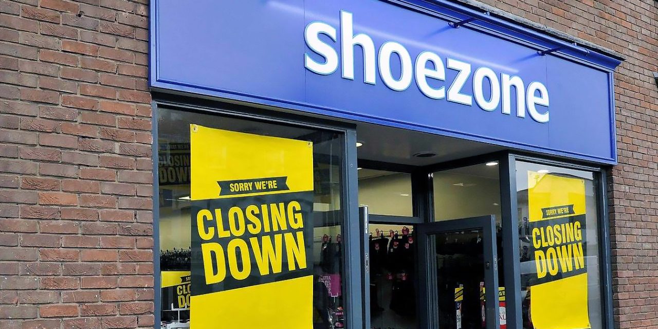 Shoe Zone to shut more stores as high street pressures mount