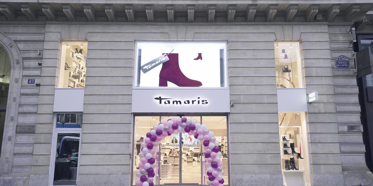 Tamaris opens its first flagship store at the Paris Opera House