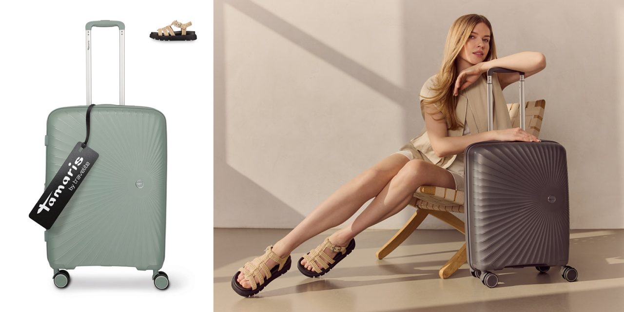 Tamaris partners with travelite to announce new travel luggage line