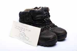 Tony Robinson British showbiz and sports stars turn Giving Tuesday into “Giving Shoesday”