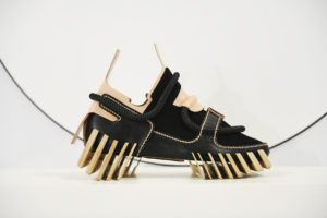 Winning shoe History in the Making competition at MODA MODA NEC BIRMINGHAM reports increased visitor numbers across all of its Fashion Portfolio shows